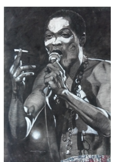 Fela Kuti — Artistic Sketch